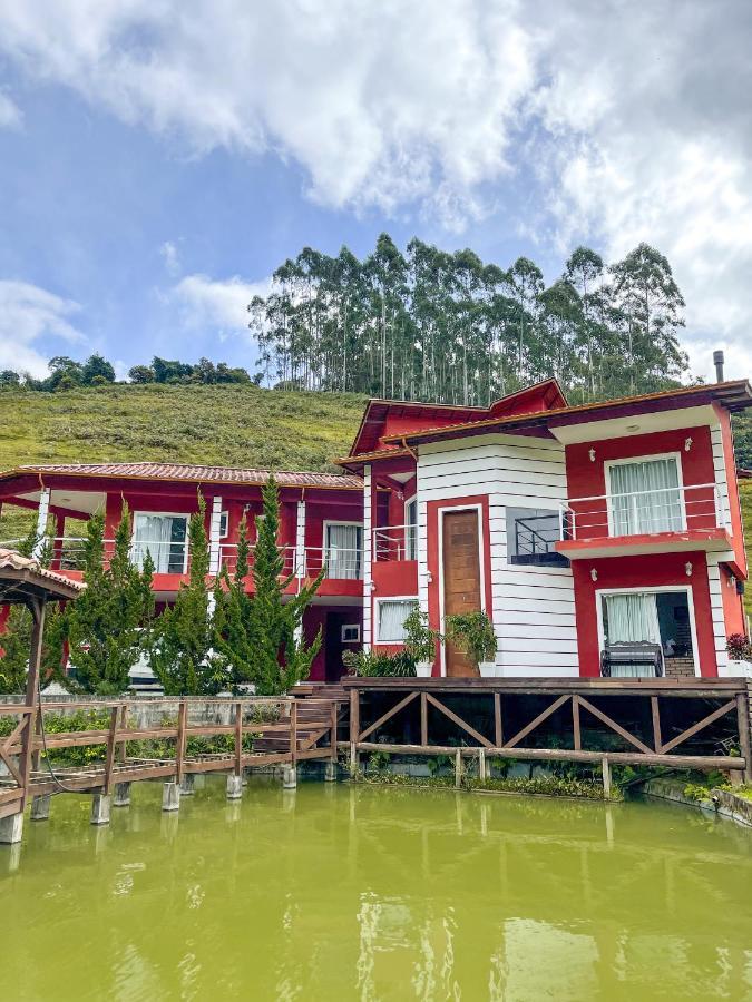 Ampla Casa De Campo - Afaven Aguas Mornas Eksteriør bilde